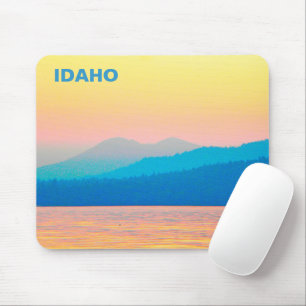 Mousepad Ciano E Salmão