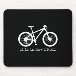 Mousepad Ciclismo de Montanha Bicicleta Mtb Ciclismo Engraç