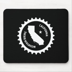 Mousepad Ciclismo de Montanha na Califórnia Ca Mtb Biciclet