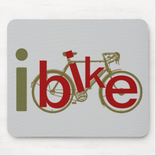 Mousepad ciclismo do amor do ~ do ibike