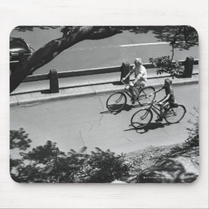 Mousepad Ciclismo do homem e do menino
