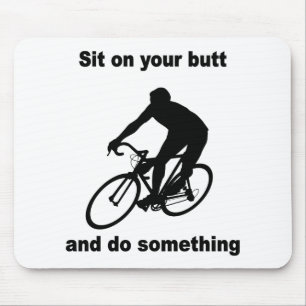 Mousepad Ciclismo engraçado