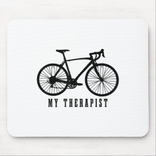 Mousepad Ciclismo Minha Bicicleta De Estrada Engraçada Ther