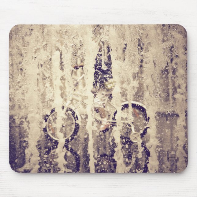 Mousepad Ciclismo na Chuva (Frente)
