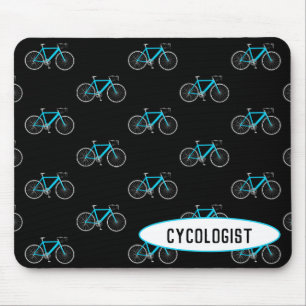 Mousepad ciclista aqua negra