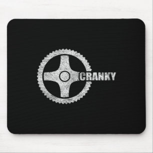 Mousepad Ciclista Crank de Bicicleta Ciclismo Irritado Bici