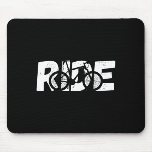 Mousepad Ciclista de Ciclismo de Passeio Vintage Bicicleta