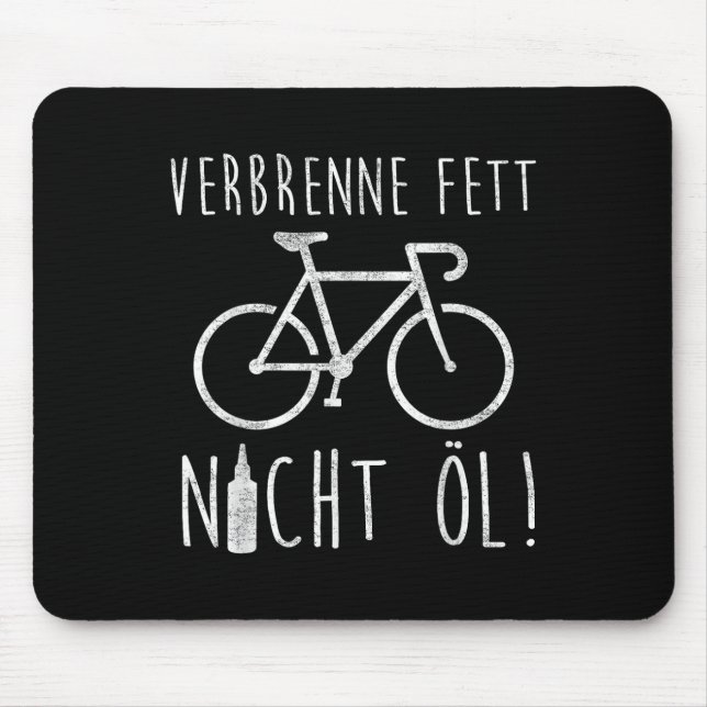 Mousepad Ciclista de Ebike Comutante de Bicicleta Proteção  (Frente)