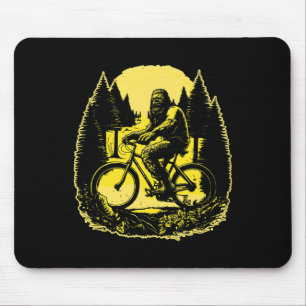 Mousepad Ciclista de montanha do Pé-grande Sasquatch Mtb Ci