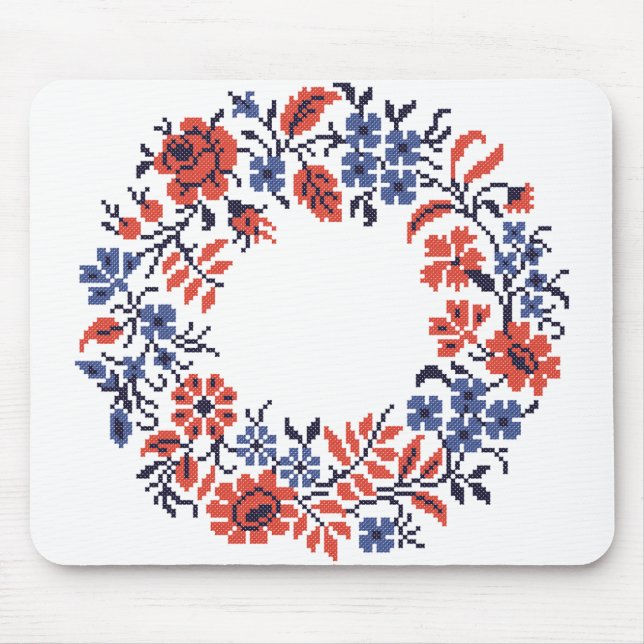 Mousepad Ciclo de flores (Frente)