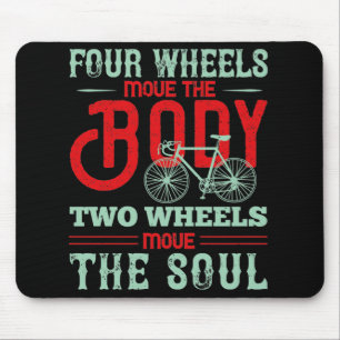 Mousepad Ciclo - Duas rodas movem a alma