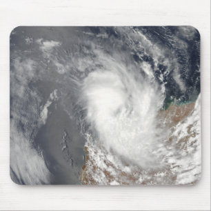 Mousepad Ciclone Dominic fora da costa de Austra ocidental