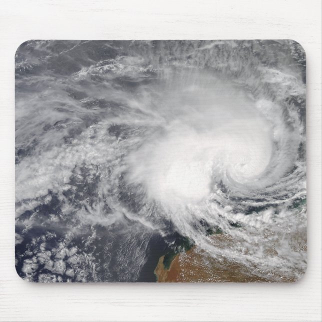 Mousepad Ciclone Tropical Nicholas, da Austrália (Frente)