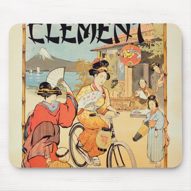 Mousepad Ciclos pre Santo-Gervais clemente (Frente)