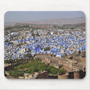 Mousepad Cidade Azul vista do Forte Mehrangarh / Jodhpur,