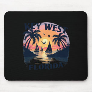 Mousepad Cidade da Ilha dos EUA - Arquipélago de Florida Ke