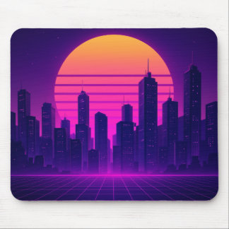 Mousepad Cidade de Neon