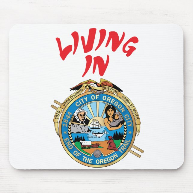 Mousepad Cidade de Oregon (Frente)
