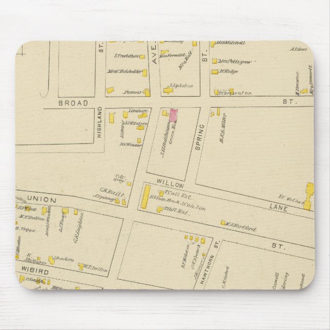 Mousepad Cidade de Portsmouth (Frente)