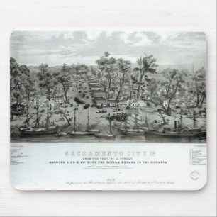 Mousepad Cidade de Sacramento, Califórnia