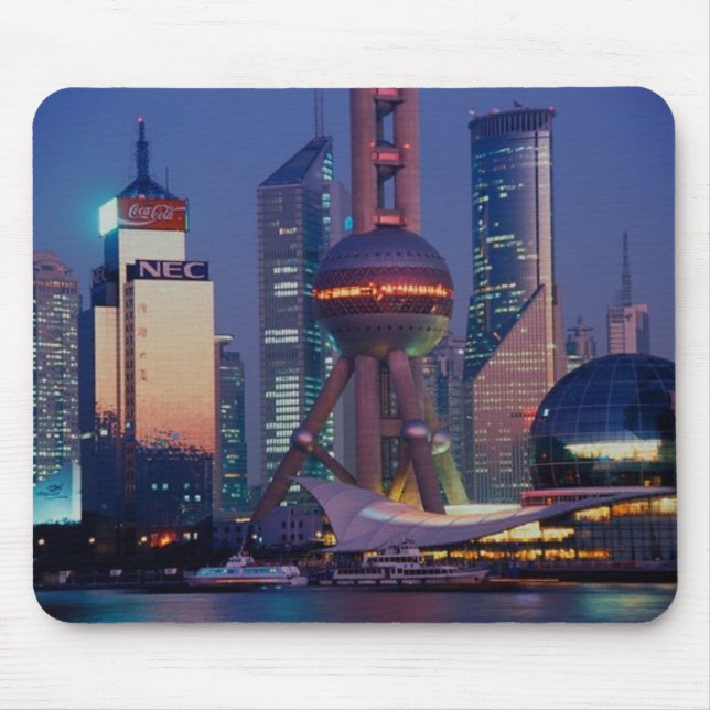 Mousepad Cidade de Shanghai de China (Frente)