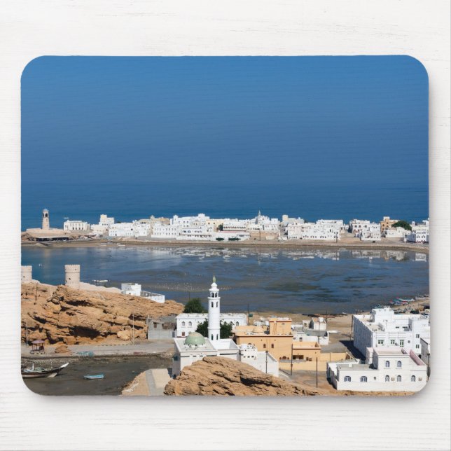 Mousepad Cidade de Sur perto de Muscat - Omã (Frente)