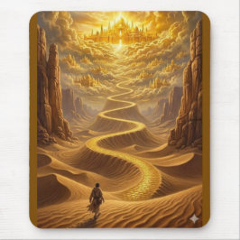 Mousepad Cidade Dourada para o Tapete de Rato do Reino Cele