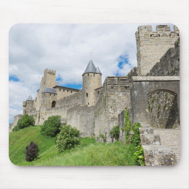 Mousepad Cidade Fortificada De Carcassonne (Frente)