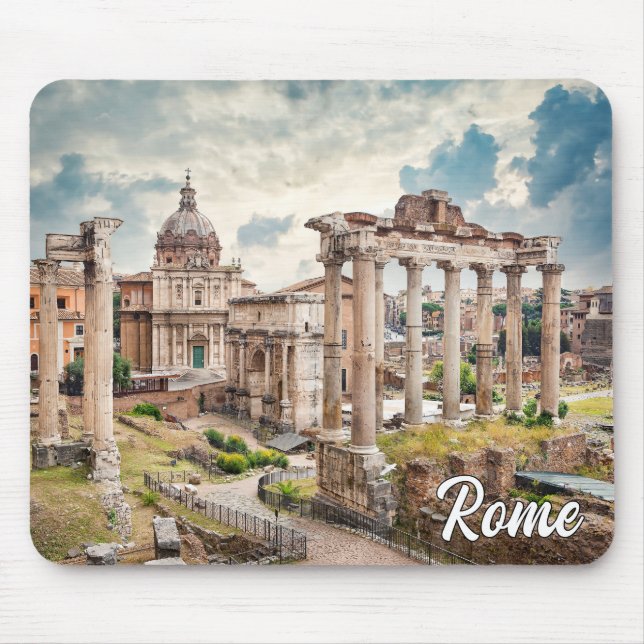 Mousepad Cidade Histórica De Roma, Itália (Frente)