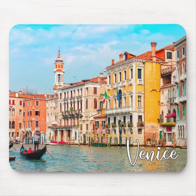 Mousepad Cidade Histórica De Veneza, Itália (Frente)