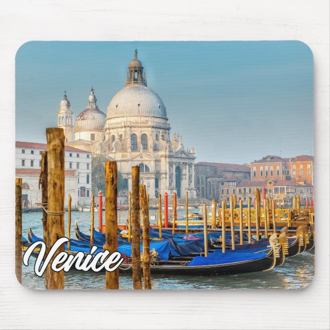 Mousepad Cidade Icônica De Veneza, Itália (Frente)