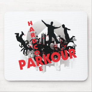 Mousepad Cidade incondicional do Grunge de Parkour