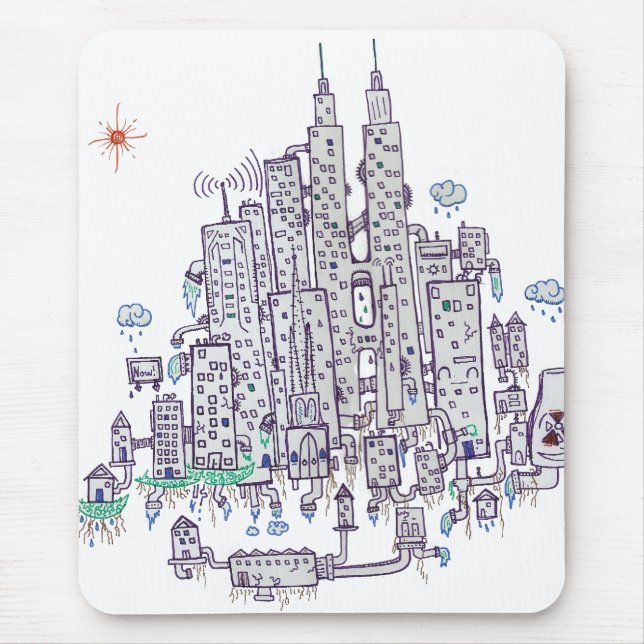 Mousepad cidade sem ahill (Frente)