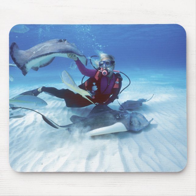 Mousepad Cidade Stingray, Grande Cayman, Ilhas Cayman, (Frente)