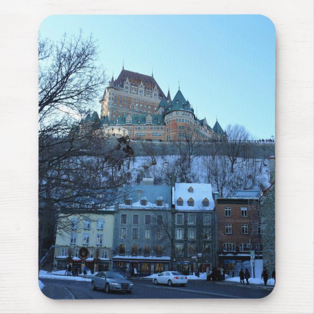 Mousepad Cidade Velha do Quebec, Quebec, Canadá (Frente)