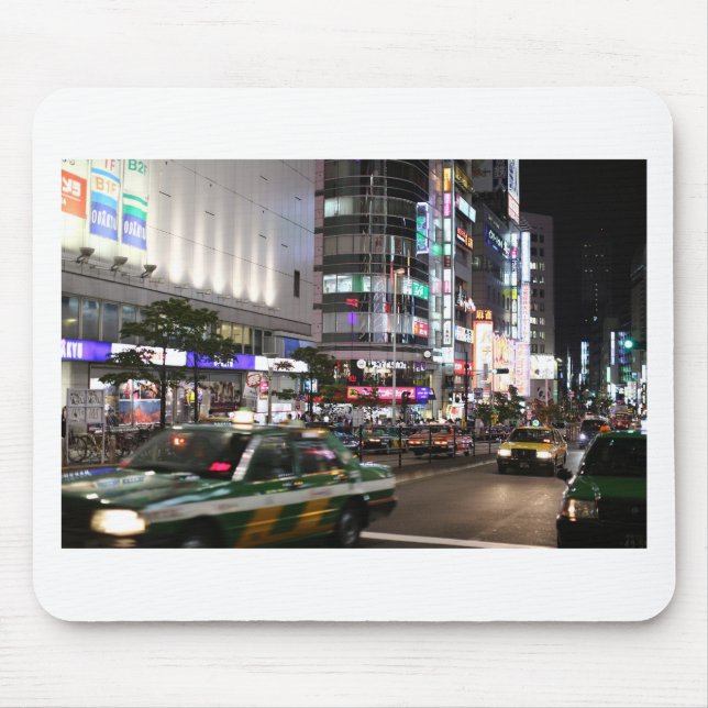 Mousepad Cidade Vista da Rua Tóquio (Frente)