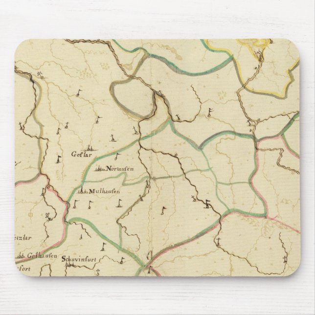 Mousepad Cidades Alemãs (Frente)
