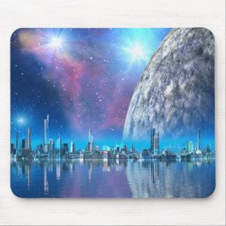 Mousepad Cidades da ilha do cobalto do Mousemat futuro