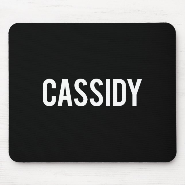 Mousepad Cidy - Cool New Funny Name Fan Gift Tee  (Frente)