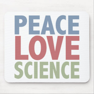 Mousepad Ciência do amor da paz