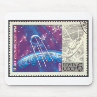 Mousepad Ciência espacial do russo de Sputnik 1 15 anos