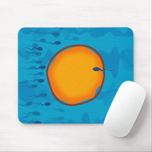 Mousepad Ciência Médica de Esperma e Óvulo