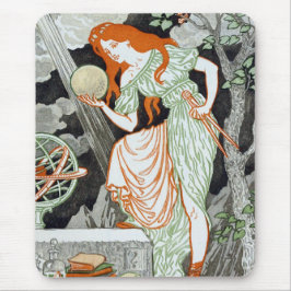 Mousepad Cientista feminina (Mulheres na Ciência e Tecnolog