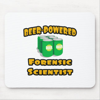Mousepad Cientista Forense Movido A Cerveja