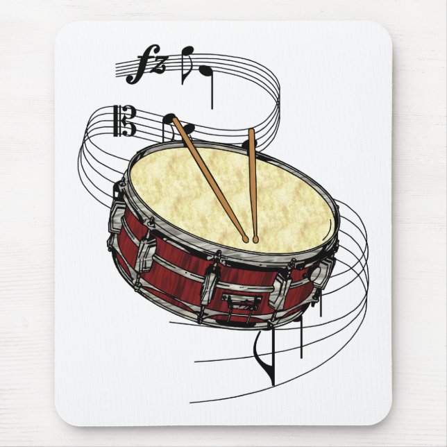 Mousepad Cilindro de Snare (Frente)