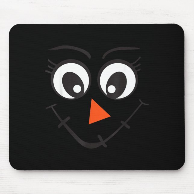 Mousepad Cílios de Rosto Ecrow Dia de Ação de Graças Hallow (Frente)