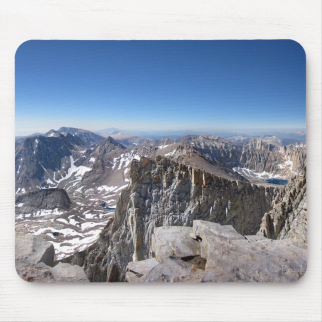 Mousepad Cimeira do Mt Whitney - John Muir Trail - Sierra (Frente)