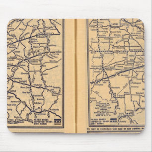Mousepad Cincinnati, Detroit, Indianápolis