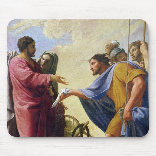 Mousepad Cincinnatus que retorna a sua guilhotina (Frente)