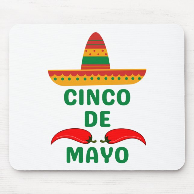 Mousepad Cinco De Mayo (Frente)